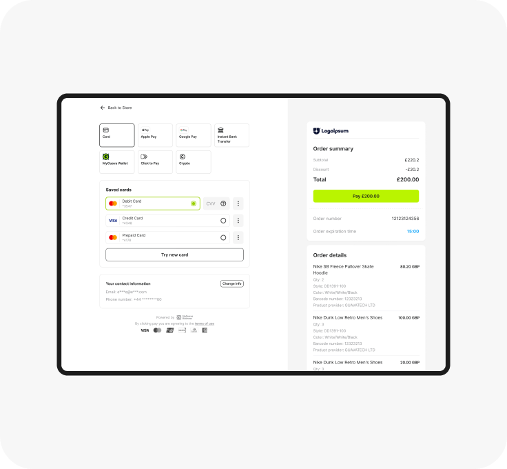MyGuava Payment page